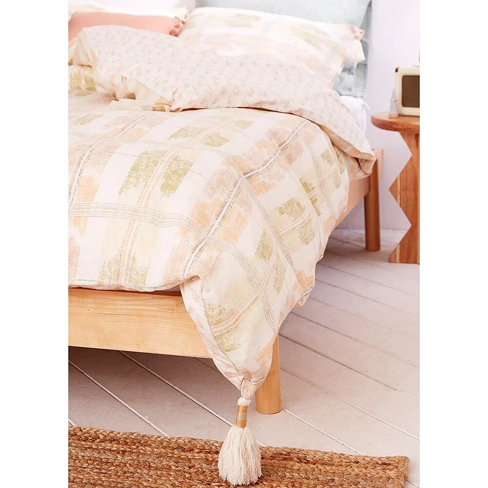 Urban Outfitters Leigh Tassel Ikat Duvet Cover - Twin XL - New